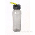 800mL PP Single Wall Water Bottle With Straw